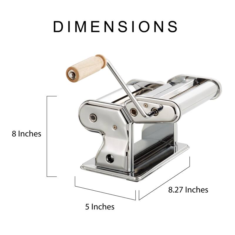 Fantes Pasta Machine and Collapsible Drying Rack Set, The Italian Market Original since 1906
