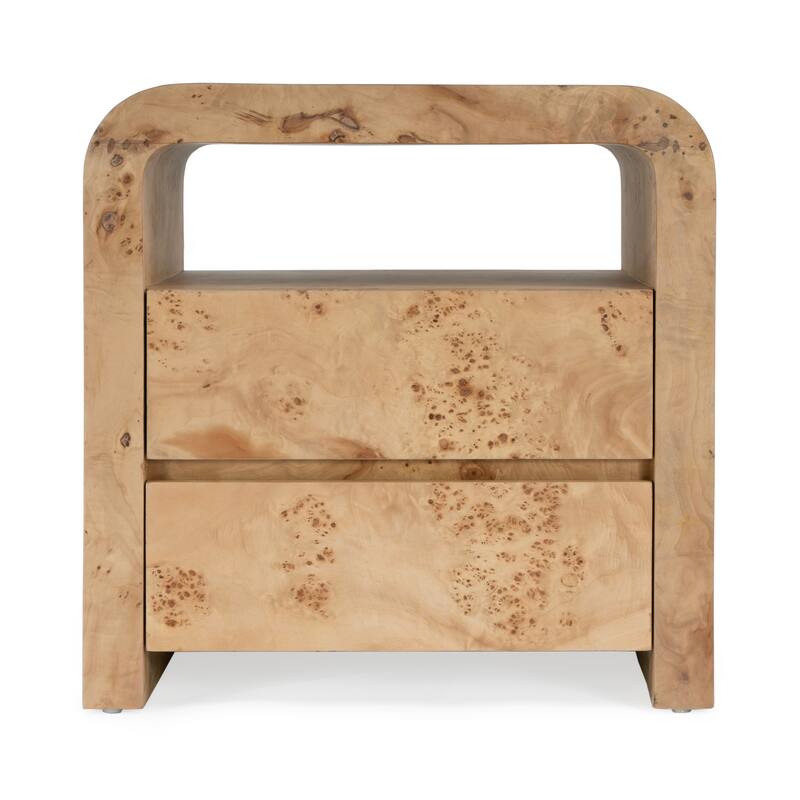 Cora 2 Drawer Nightstand