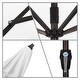 preview thumbnail 10 of 89, North Bend 9-foot Auto-tilt Round Sunbrella Patio Umbrella by Havenside Home