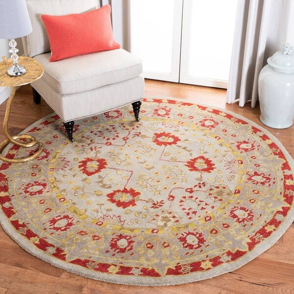 Safavieh Handmade Anatolia Antoinette Traditional Oriental Hand Spun Wool Rug Overstock 9573893