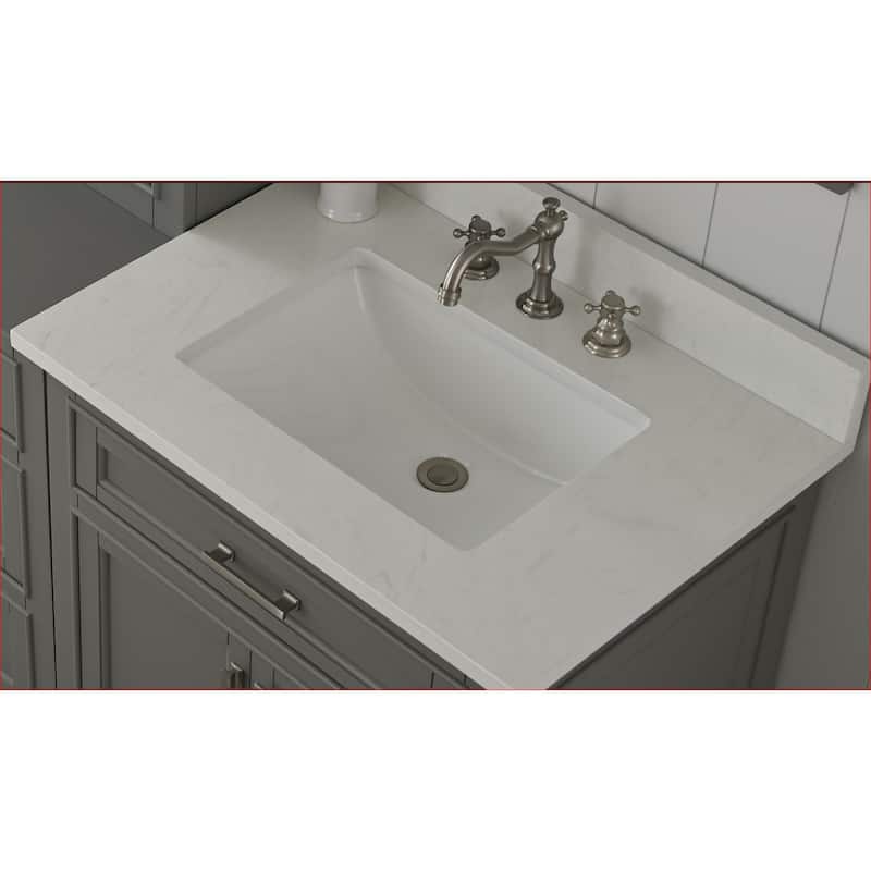 Milano 96" Double Sink Bathroom Vanity Modular Set