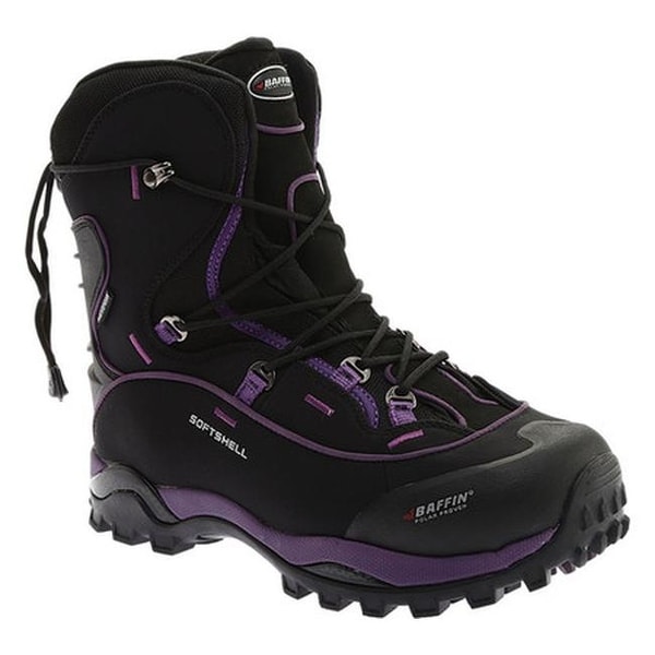 Shop Baffin Women S Snosport Snow Boot Black Plum Overstock