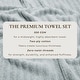 preview thumbnail 46 of 150, Linery & Co. Combed Cotton Bath Towel Set