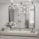 preview thumbnail 23 of 60, TokeShimi Modern Metal Frame Bathroom Vanity Wall Mirror