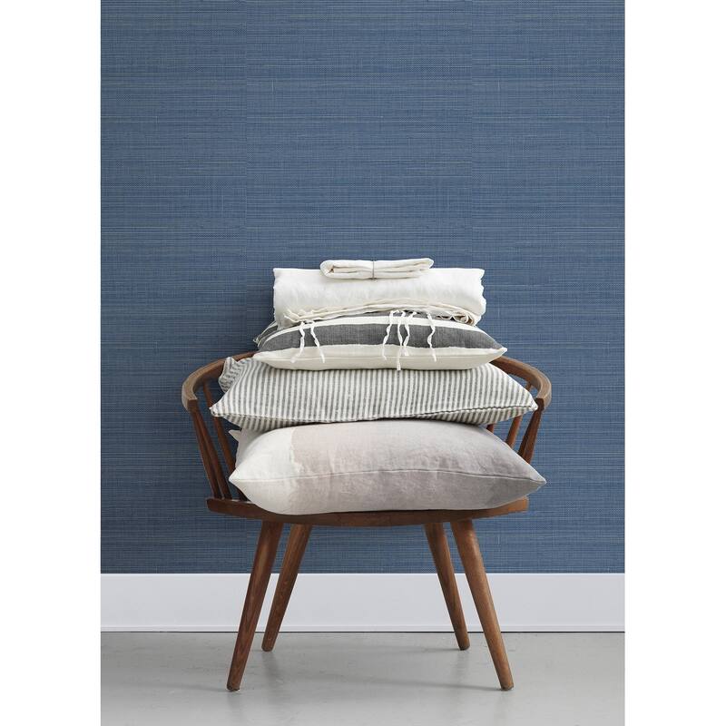 Chesapeake Spinnaker Navy Netting Wallpaper