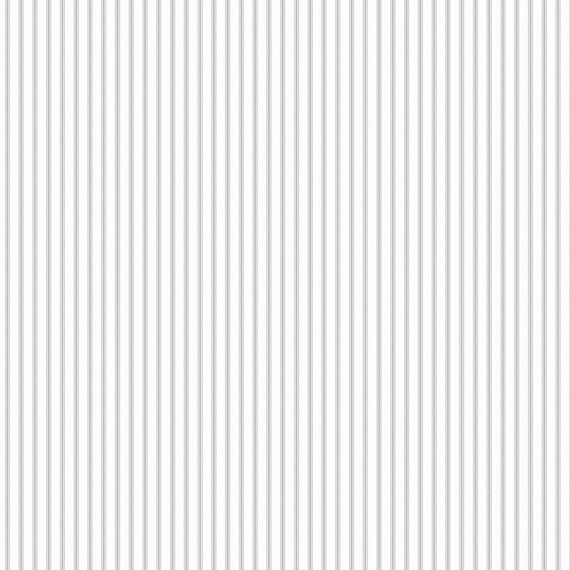 Pessac Tailored Stripe Positive 20.5 In X 33 Ft Washable Wallpaper - Grey