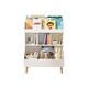 preview thumbnail 12 of 14, Toy Storage Organizer, Kids Bookshelf and Toy Storage with Legs, Multifunctional Storage Organizer, Children Bookcase