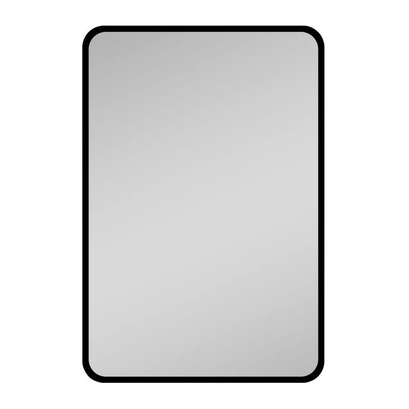 20 in./ 24 in. Rectangular Framed Wall Mounted Bathroom Mirror