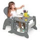 preview thumbnail 10 of 27, Badger Basket Envee II Baby High Chair with Playtable Conversion