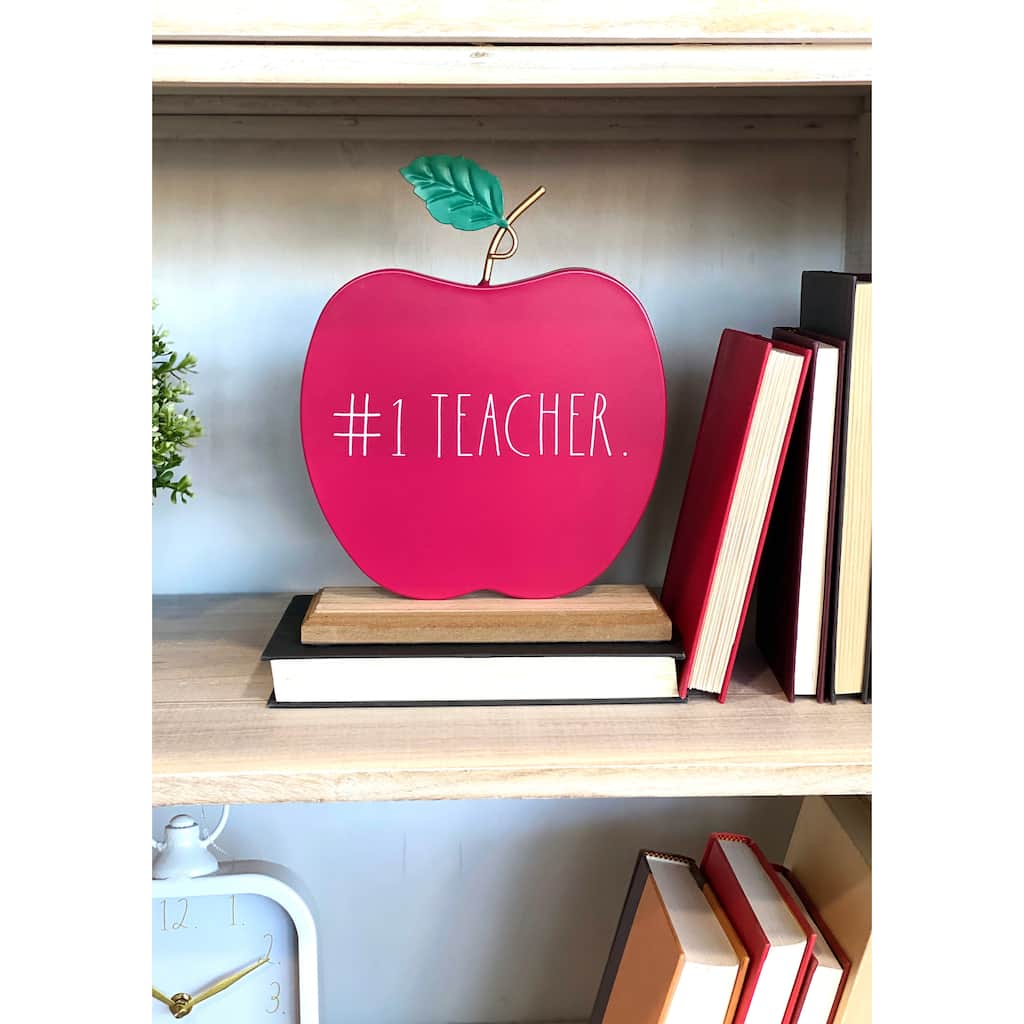 Rae Dunn #1 Teacher Desk Sign