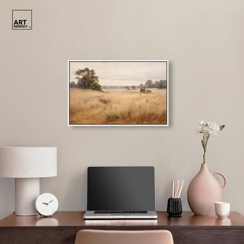 Cogon Grass Breeze II Canvas by Art Remedy