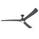 preview thumbnail 1 of 9, Westinghouse Techno II 72-Inch Indoor DC Motor Ceiling Fan with Dimmable LED Light Kit Black