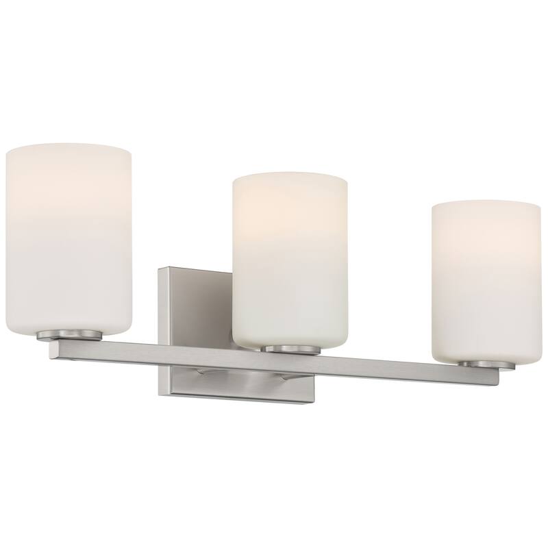 Access Lighting Sienna 3 Light Vanity - Brushed Steel