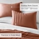 preview thumbnail 84 of 146, Chelsea Square Evans Pinch Pleated Soft Washed Boho Comforter Set