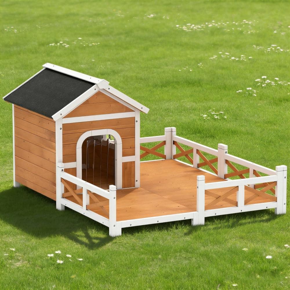Dog Shelter,Outdoor Wooden Dog House