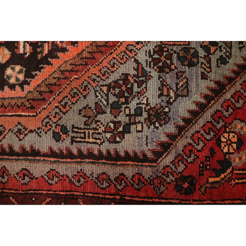 ECARPETGALLERY Hand-knotted Andelz Blue Wool Rug - 4'2 x 6'11