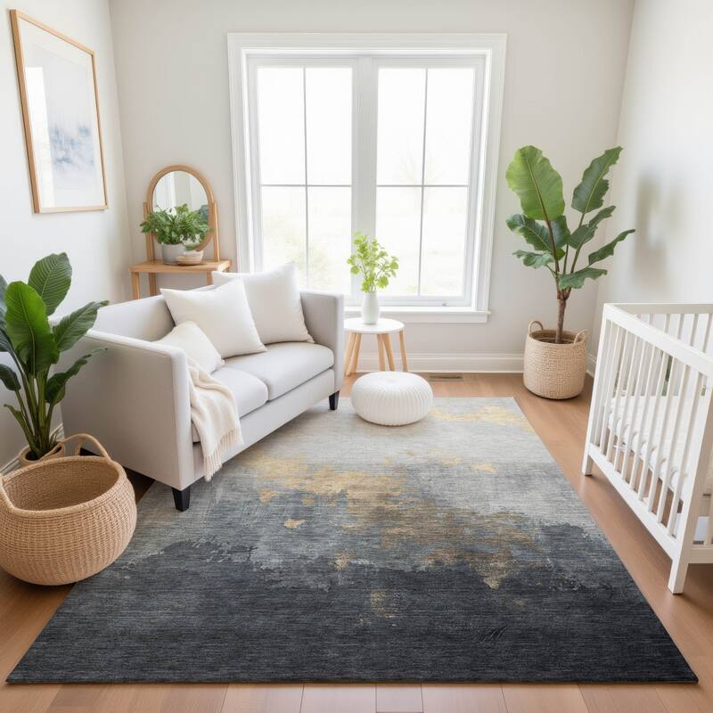 Premium Washable Super Soft Modern Glam Mayfield Rug