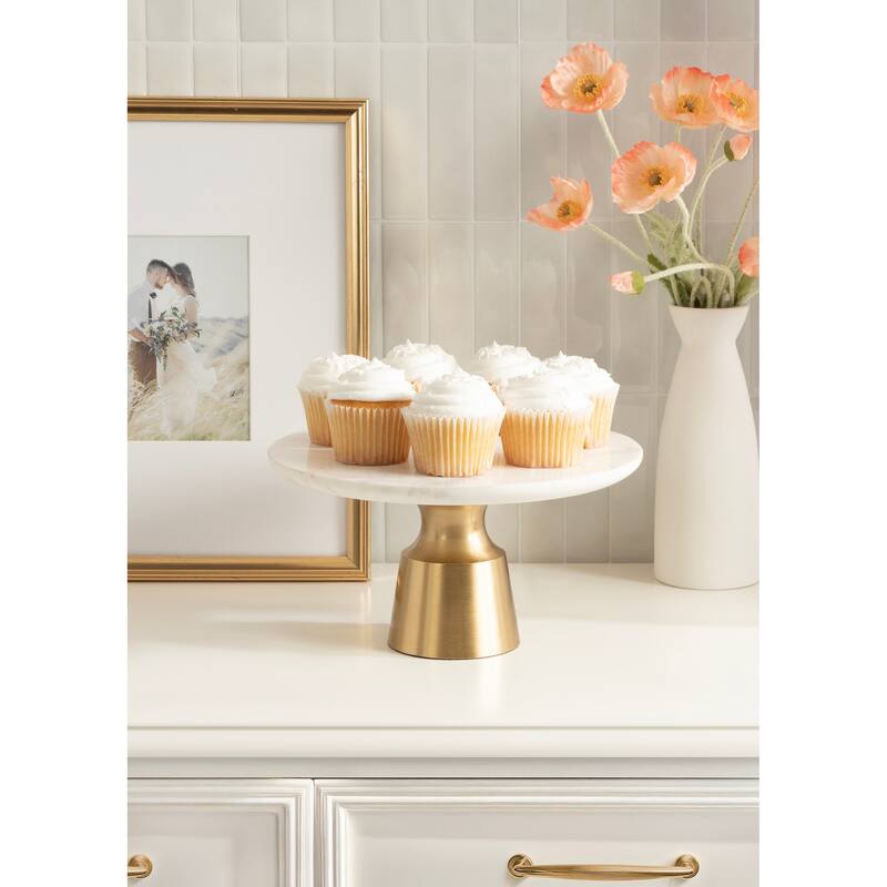 Kate and Laurel Anjana Round Cake Stand