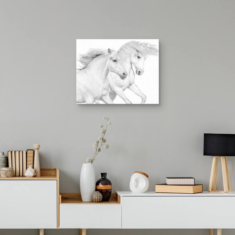 Duo II by Samantha Carter Canvas Art Print