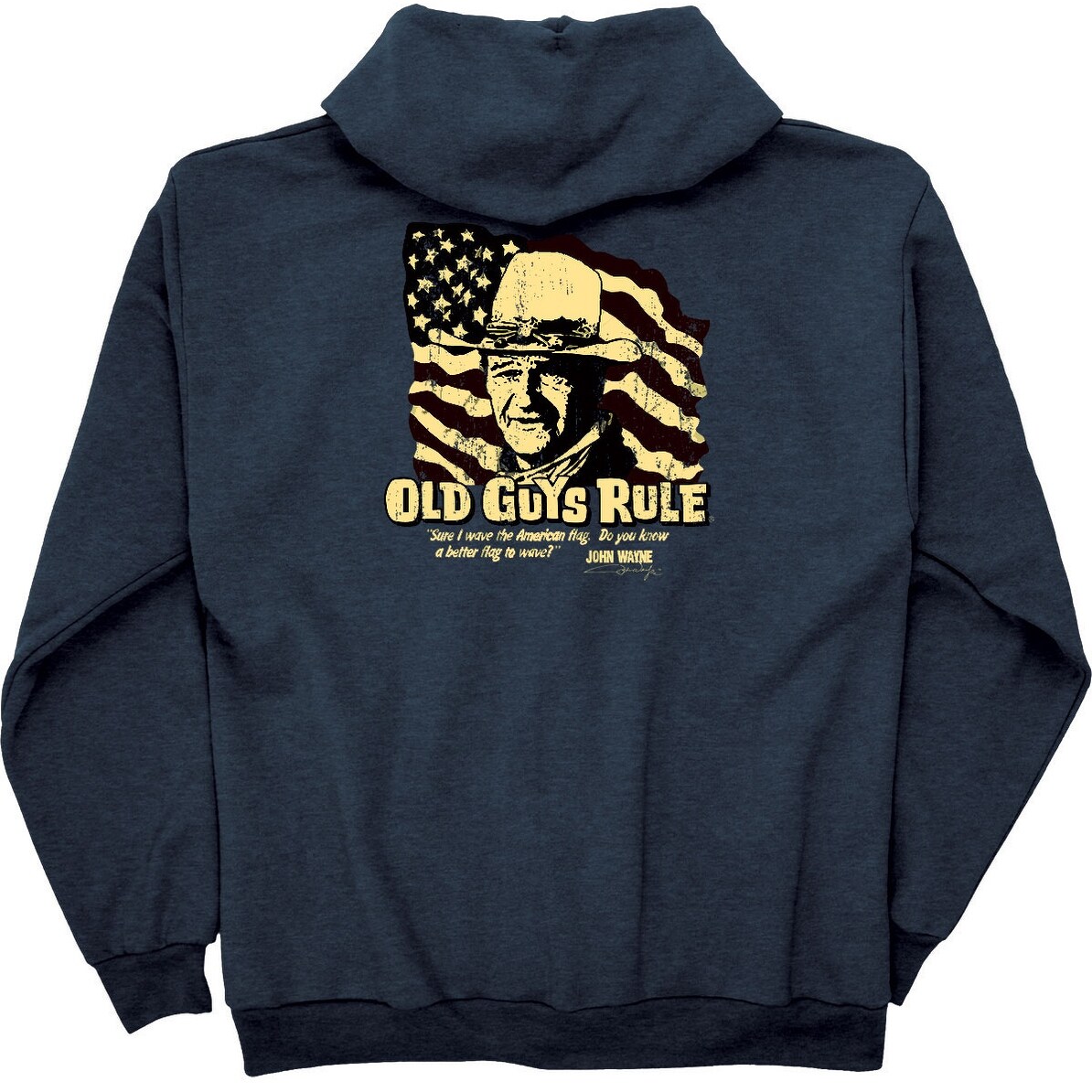 john wayne stock and supply pullover