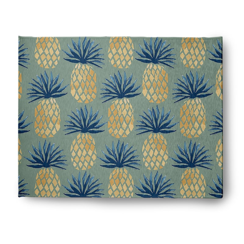 Pineapple Stripes Indoor/Outdoor Rug - Sage - 8' x 10'