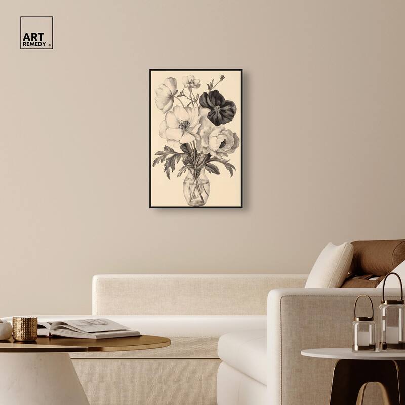 Herbarium's Hush II Canvas by Art Remedy
