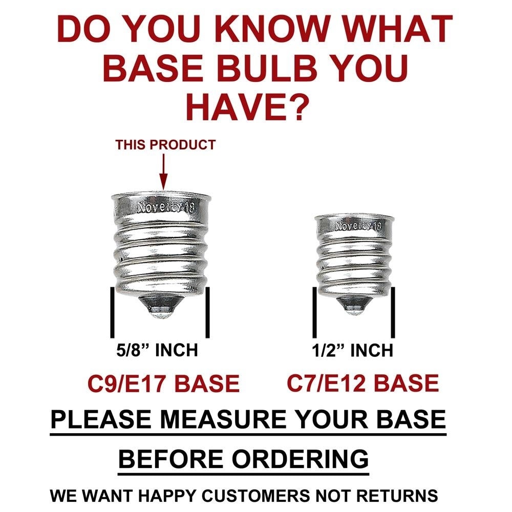 как выглядит 25 Pack G50 Outdoor Patio Globe Replacement Bulbs, Clear, C9/E17 Base - Medium фото