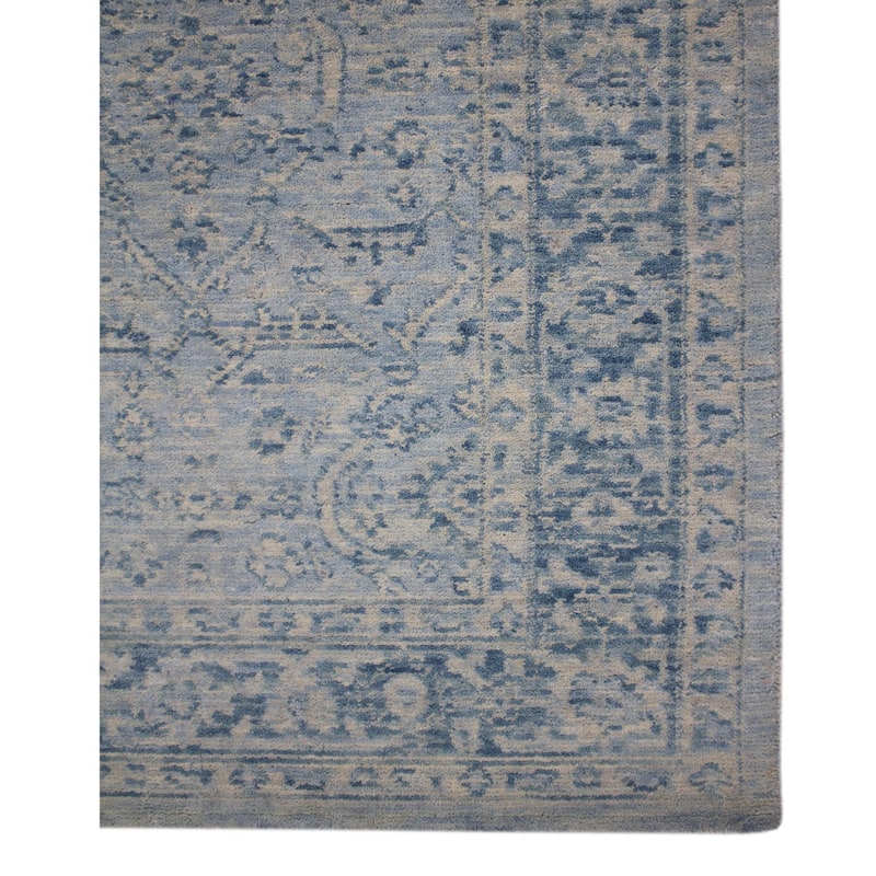 HomeRoots Medallion Traditional Rectangle Area Rug
