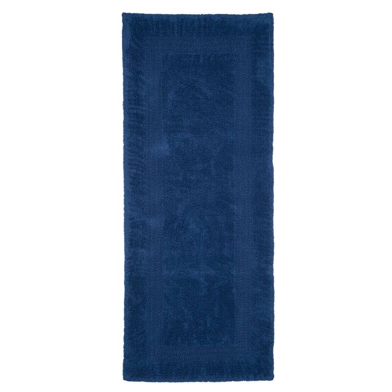 Bath Mat - 60x24-Inch Plush Cotton Bathroom Runner by Windsor Home
