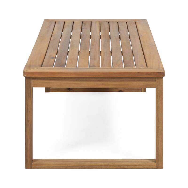 Samwell Acacia Wood Outdoor Chat Set by Christopher Knight Home