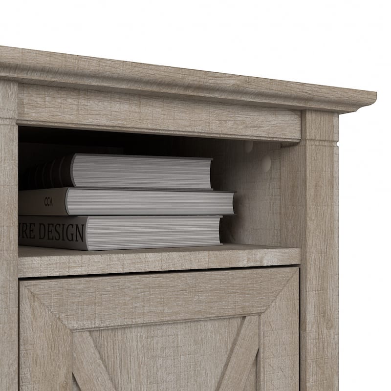 Key West Small Storage Cabinet with Door by Bush Furniture