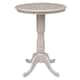 Option Washed Gray Taupe Bar Height