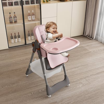 Adjustable Baby High Chair 0-6 Years
