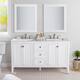 Option White Cabinet/Winter Mist Top