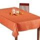 preview thumbnail 17 of 22, Solid Scroll Scalloped Edge Tablecloth