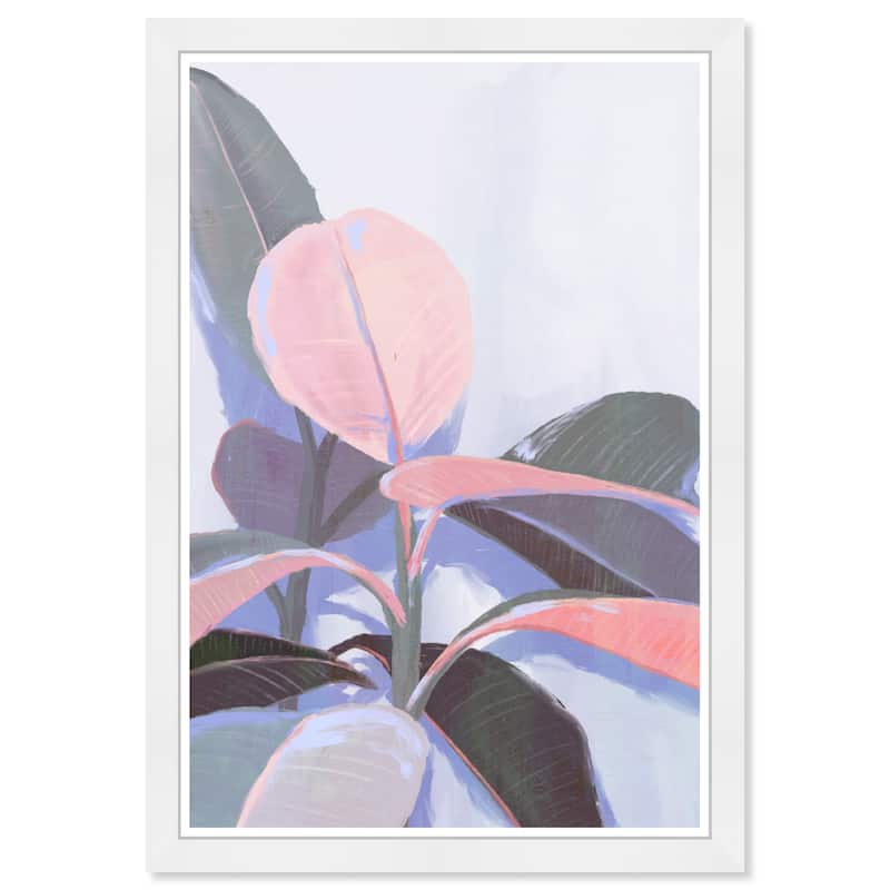 Wynwood Studio Prints Floral and Botanical Pastel Plants Pink and Tropical Wall Art Canvas Print