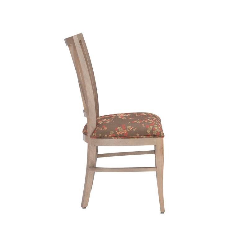 Osborne Natural Solid Wood Farmhouse Side Dining Chair