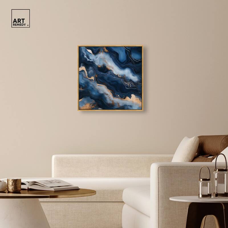 Deep Sea Geode IV Canvas by Art Remedy