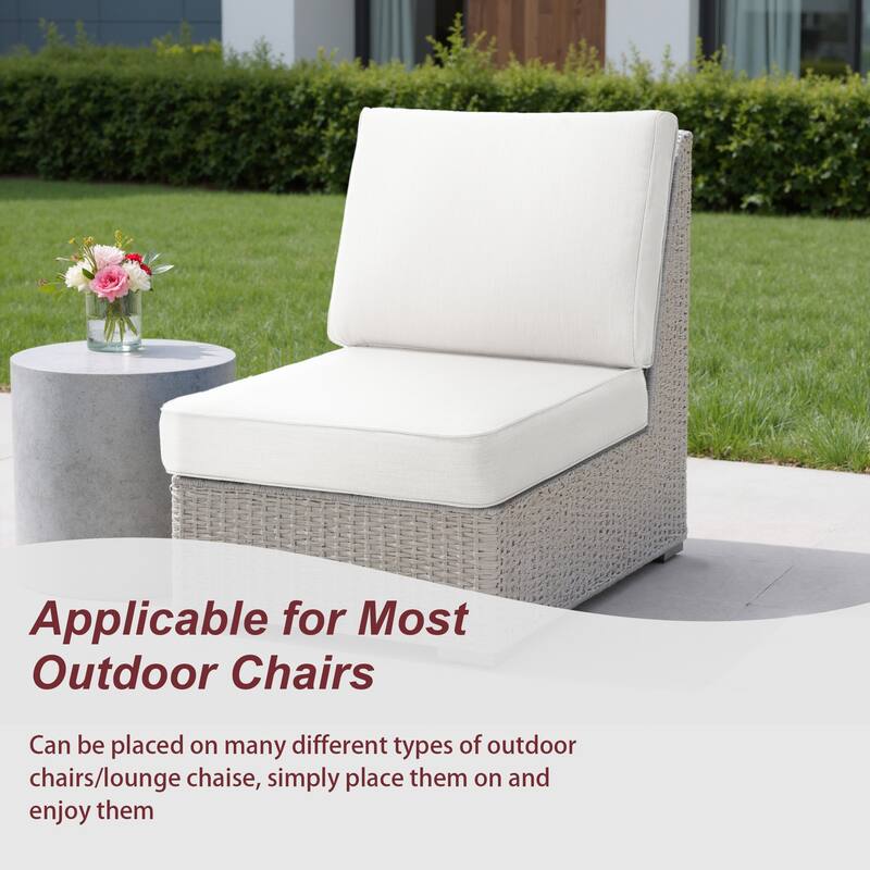 Sunbrella Indoor Outdoor Chair Cushion and Pillow