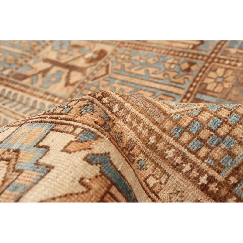 ECARPETGALLERY Hand-knotted Antalya Vintage Copper Wool Rug - 6'8 x 10'0