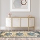 preview thumbnail 14 of 25, Superior Alsten Printed Non-Slip Indoor Area Rug 2'6" x 8' - Cream