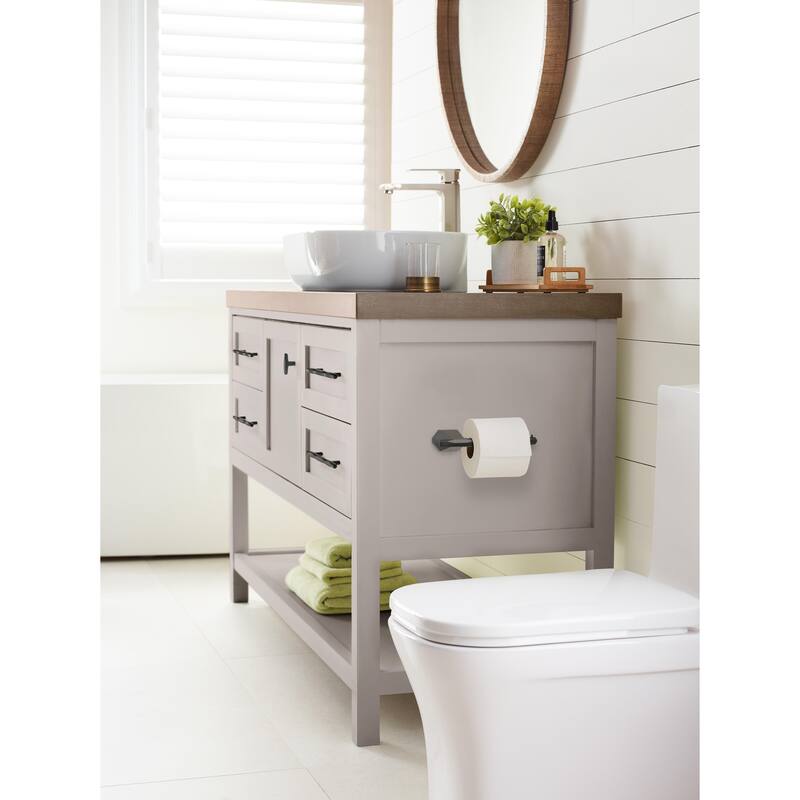 Amerock St. Vincent Single Post Toilet Paper Holder