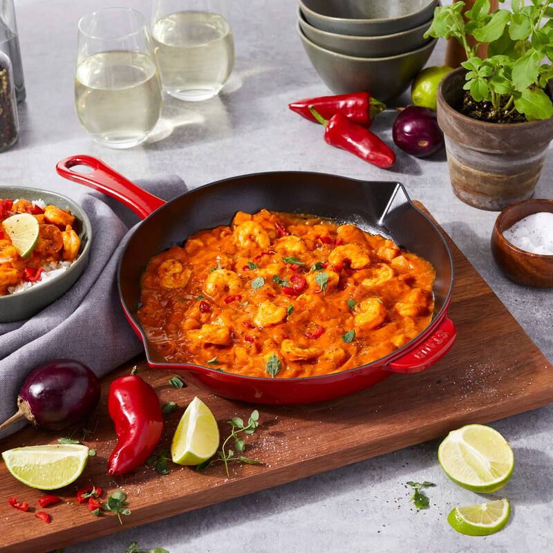 STAUB Cast Iron 10-inch Fry Pan