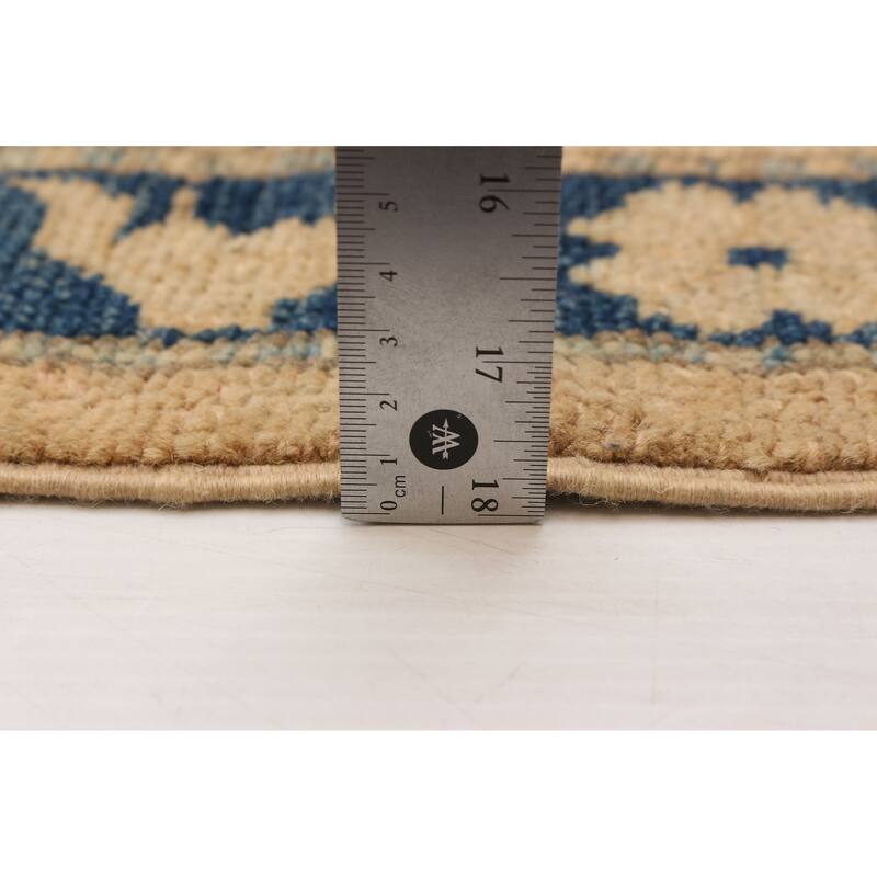 ECARPETGALLERY Hand-knotted Finest Ghazni Tan Wool Rug - 10'9 x 14'4