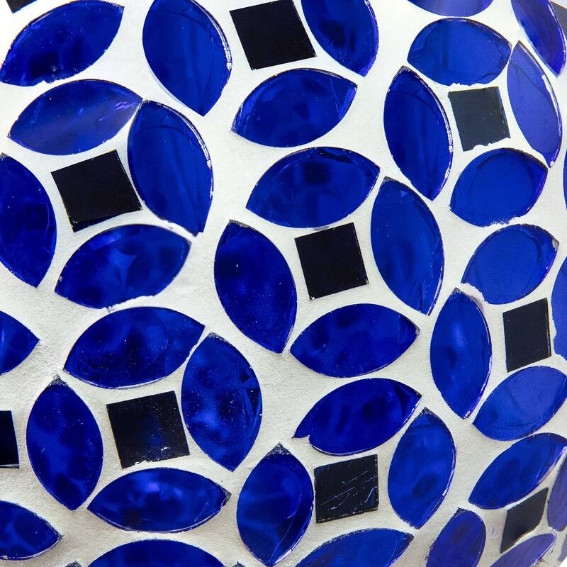 Sunnydaze Mosaic Fly-Through Hanging Bird Feeder