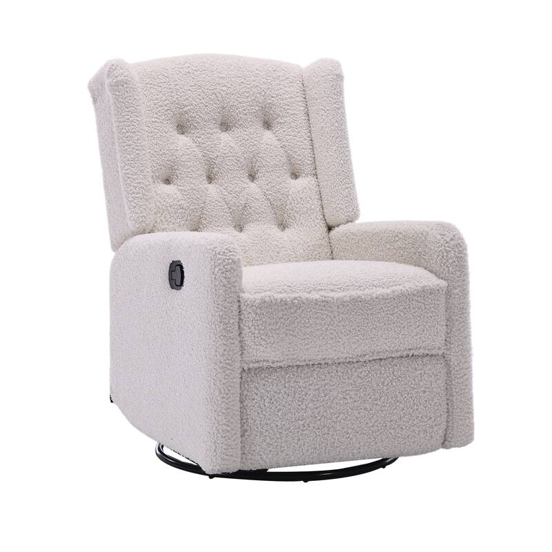 Multi-gear adjustable lounge chair 360 degrees full rotation rocking chair