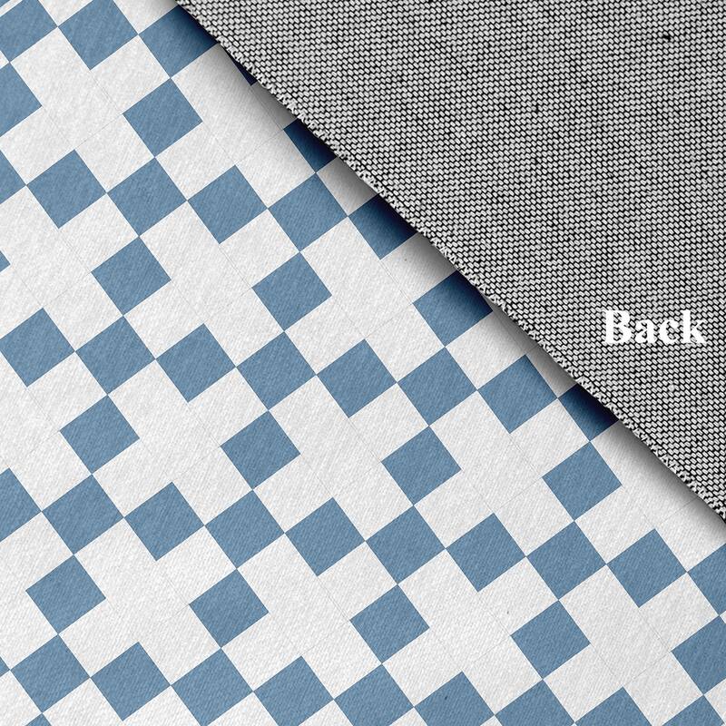 Cross and Squares Rug