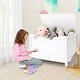 preview thumbnail 12 of 18, Toy Box Toy Storage Chest Bench with Safety Hinged Lid for Ages 3+