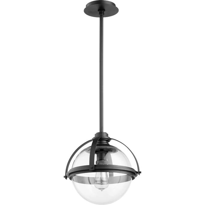 Quorum International 13" Wide Pendant - Noir