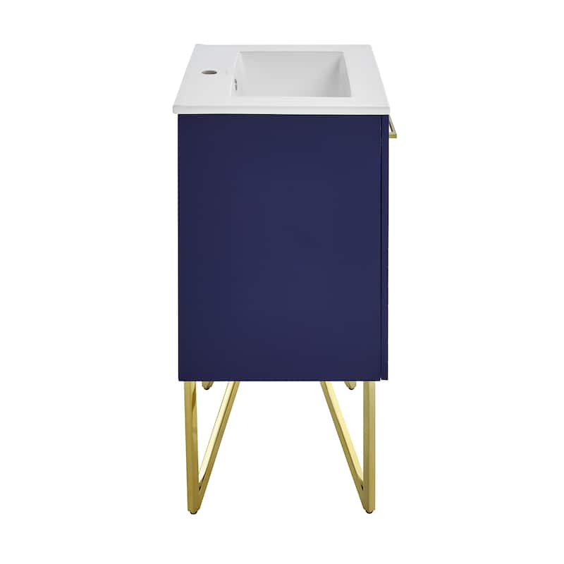 Annecy 24" Bathroom Vanity in Granger Blue